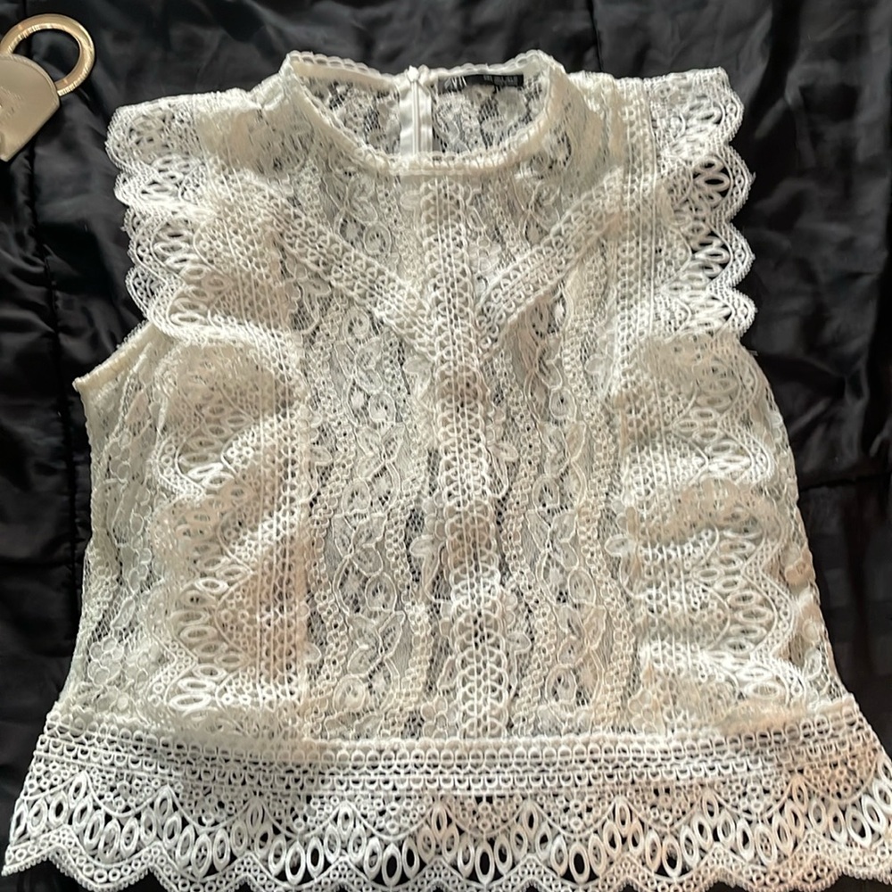 Zara lace top